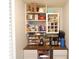 Pantry storage with lots of shelving and a granite countertop at 727 Regina Ct, Lawrenceville, GA 30043