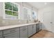 Kitchen prep area with sleek countertops, stainless steel dishwasher, and cabinets at 1765 Beckham Ne Pl # 53, Atlanta, GA 30324