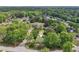 Aerial shot of neighborhood highlighting lush greenery, mature trees, and peaceful streets at 2301 Sharon Se Ct, Conyers, GA 30013
