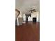 Spacious living room with hardwood floors, a fireplace, and stairs leading to the second floor at 2896 Vining Ridge Ter, Decatur, GA 30034