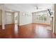 Bright living room with hardwood floors, a fireplace, and an open layout perfect for entertaining at 1410 Bluestone Dr, Cumming, GA 30041