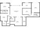 Detailed floorplan featuring recreation room, bedrooms, and garage with rooftop access at 4790 Hyde Rd, Cumming, GA 30040