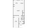 Floor plan layout showing the kitchen, living room, bathroom, and garage dimensions at 137 White Mountain Pass, Mcdonough, GA 30252