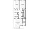 Second floorplan displaying dimensions of bedrooms, closets, bathrooms, and laundry room at 137 White Mountain Pass, Mcdonough, GA 30252