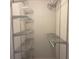 Spacious walk-in closet with wire shelving for optimal storage solutions in the home at 158 Grove Meadow Dr, Acworth, GA 30101