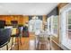 Breakfast nook with a table, chairs, and view to the outside at 31 Churchill Downs Ne, Cartersville, GA 30121