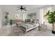 Comfortable bedroom with two beds, light-filled and beautifully decorated at 5484 Stone Cove Sw Dr, Atlanta, GA 30331