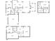Detailed floor plan showcasing bedrooms, kitchen, living areas, and overall layout of the home at 7320 Oak Arms Dr, Villa Rica, GA 30180