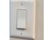 A simple modern light switch at 1021 Liberty Springs Dr, Woodstock, GA 30188