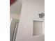 Shower with white subway tile, and recessed niche at 1021 Liberty Springs Dr, Woodstock, GA 30188