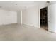 Spacious unfinished basement with concrete floor and visible framework, offering customization potential at 117 Owens Mill Pl, Canton, GA 30115