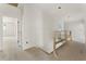 Hallway area with natural light, neutral color palette, and new construction at 117 Owens Mill Pl, Canton, GA 30115