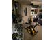 Unique bedroom with custom decorations, bed, and dark trim at 6193 Charring Cross Ct, Lithonia, GA 30058