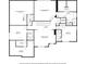 Detailed floor plan of second level showcasing bedrooms, bathrooms, recreation room, and storage at 214 Kenneth Drive, Alpharetta, GA 30009