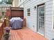 This outdoor patio deck features a grill at 1032 Willow Field Se Ln # 17, Marietta, GA 30067
