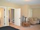 This living space features three doors and seating at 1032 Willow Field Se Ln # 17, Marietta, GA 30067