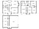 Detailed floor plan showcasing the layout of all three stories at 1600 Dillwood Ct, Lithonia, GA 30058
