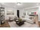 Open floorplan with white walls, wood floor, and view to game room at 2660 Brentwood Estates Ct, Cumming, GA 30041