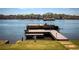 Dock for boat at 1160 Lake Shore Overlook, Alpharetta, GA 30005