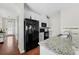 Modern kitchen with granite countertops, stainless steel appliances, and open layout at 5076 Longview Walk, Decatur, GA 30035