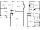 Two-story floor plan for real estate listing at 939 Redan Trce, Stone Mountain, GA 30088