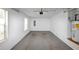 Garage interior featuring a water heater, and abundant space for parking and storage at 1626 Cobbs Creek Ln, Decatur, GA 30032