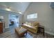This living room boasts recessed lighting, a picture window, and hardwood flooring at 7580 Blacks Mill Rd, Cumming, GA 30028