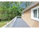 The home offers a spacious deck with wood railing at 5326 Highway 5, Douglasville, GA 30135