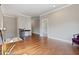 Bright hallway with hardwood floors, neutral paint, and access to other rooms in the home at 265 Trecastle Sq, Canton, GA 30114