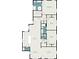 Detailed floor plan showcasing the layout, dimensions, and flow of this home's kitchen, bedrooms and living areas at 551 Lake Dr, Atlanta, GA 30354