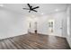 Spacious main bedroom with access to an ensuite bathroom at 551 Lake Dr, Atlanta, GA 30354