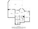 Floorplan layout of basement including bedroom, bathroom, sitting rooms, recreation room, wet bar, and deck at 5420 Avonshire Ln, Cumming, GA 30040
