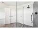 Bathroom with tiled walk-in shower featuring modern fixtures at 3505 Chattahoochee Summit Se Ln # 25, Atlanta, GA 30339