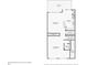 Floorplan of level two including Gathering room, dining room, and kitchen at 3505 Chattahoochee Summit Se Ln # 25, Atlanta, GA 30339