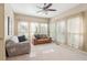 Sitting room with lots of natural light at 6795 Preston Glen Dr, Alpharetta, GA 30005