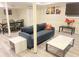 Finished basement features a cozy seating area and a casual dining space at 3629 Embry Cir, Atlanta, GA 30341