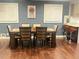 Stylish dining area features natural light and modern decor at 3629 Embry Cir, Atlanta, GA 30341