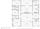 Detailed floor plan showcasing the layout of the house with bedrooms, bathrooms, living spaces, and overall flow at 639 W Ponce De Leon Ave, Decatur, GA 30030