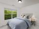 Cozy bedroom with large window offering a lush green view at 863 Commonwealth Se Ave, Atlanta, GA 30312
