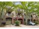 Townhomes with brick accents, private garages and balconies enhance this desirable community at 863 Commonwealth Se Ave, Atlanta, GA 30312