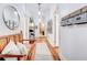 Hallway featuring hardwood floors, decor, and natural light at 1426 Memorial Se Dr, Atlanta, GA 30317