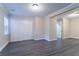 Bedroom with hardwood flooring and closet at 2046 Copperfield Cir, Decatur, GA 30035