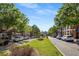 Picturesque streetscape of the Smyrna Market Village town center with shops and green spaces at 2316 Echelon Ln, Smyrna, GA 30080