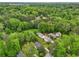 A tranquil neighborhood showcases a cluster of homes surrounded by a dense canopy of lush green trees at 2864 White Oak Dr, Decatur, GA 30032