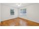 Bright bedroom with hardwood floors and ample natural light, a serene space for relaxation and comfort at 2864 White Oak Dr, Decatur, GA 30032