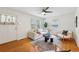 Bright living room featuring hardwood floors, modern furniture and lots of natural light at 2864 White Oak Dr, Decatur, GA 30032
