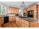 Kitchen featuring stainless steel appliances, granite countertops and a central island cooktop at 1169 Dawn View Nw Ln, Atlanta, GA 30327
