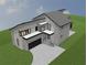Two-story home with modern design, gray roof, black trim, and attached garage at 246 Garland Ave, Decatur, GA 30030