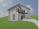 Two-story home with a modern design and beautiful outdoor living space at 246 Garland Ave, Decatur, GA 30030