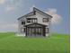 Rear view of a two-story home featuring a screened in back porch at 246 Garland Ave, Decatur, GA 30030